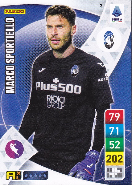 003 - Marco Sportiello - XL Adrenalyn 2022/23 calciatori Panini