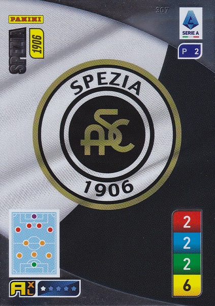 307 - Spezia - XL Adrenalyn 2022/23 calciatori Panini