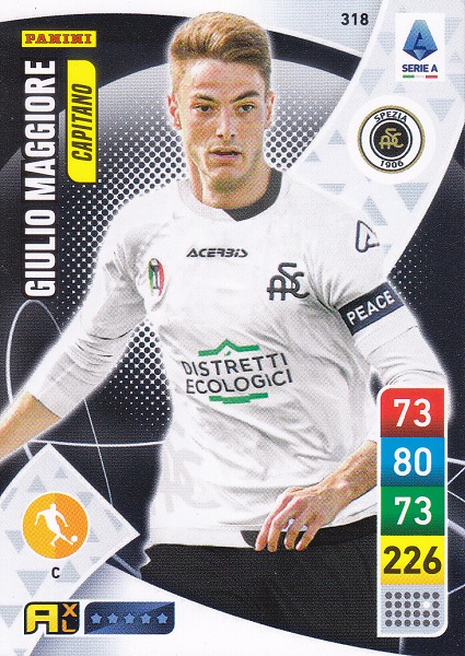 318 - Giulio Maggiore - XL Adrenalyn 2022/23 calciatori Panini