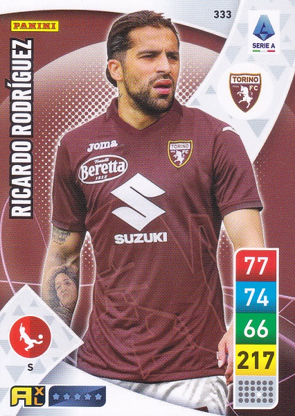 333 - Riccardo Rodriguez - XL Adrenalyn 2022/23 calciatori Panin