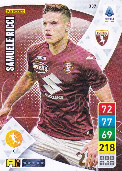 337 - Samuele Ricci - XL Adrenalyn 2022/23 calciatori Panini