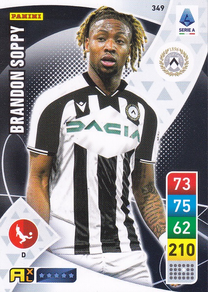 349 - Brandon Soppy - XL Adrenalyn 2022/23 calciatori Panini