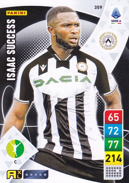 359 - Isaac Success - XL Adrenalyn 2022/23 calciatori Panini