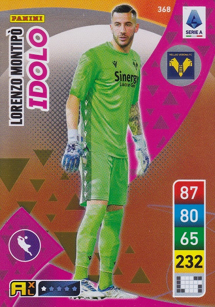 368 - Lorenzo Montip - XL Adrenalyn 2022/23 calciatori Panini