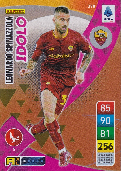 378 - Leonardo Spinazzola - XL Adrenalyn 2022/23 calciatori Pani