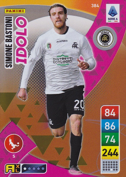 384 - Simone Bastoni - XL Adrenalyn 2022/23 calciatori Panini