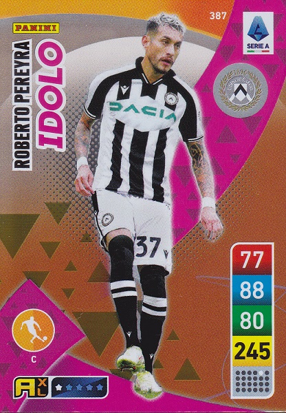 387 - Roberto Pereyra - XL Adrenalyn 2022/23 calciatori Panini