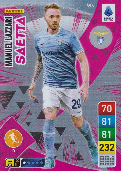 396 - Manuel Lazzari - XL Adrenalyn 2022/23 calciatori Panini