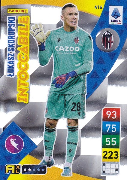 416 - Lukasx Skorupski - XL Adrenalyn 2022/23 calciatori Panini