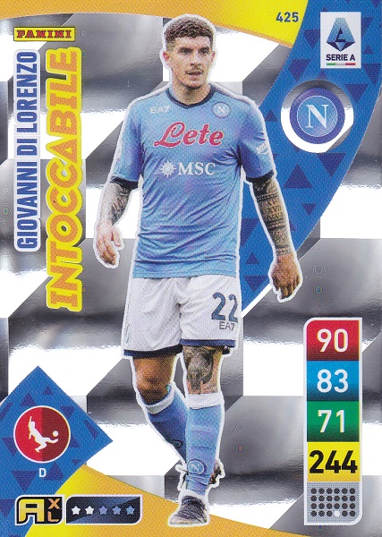 425 - Giovanni Di Lorenzo - XL Adrenalyn 2022/23 calciatori Pani