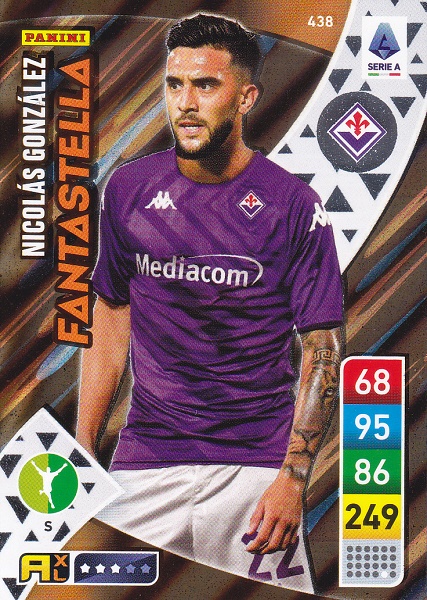 438 - Nicols Gonzlez - XL Adrenalyn 2022/23 calciatori Panini