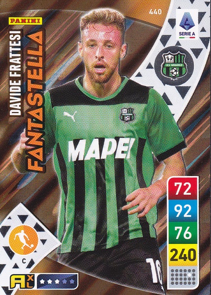 440 - Davide Frattesi - XL Adrenalyn 2022/23 calciatori Panini