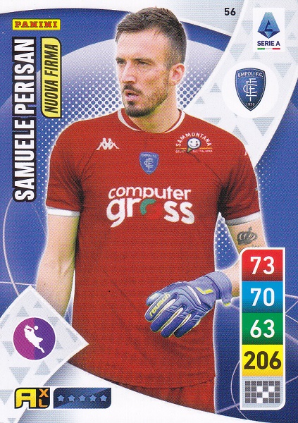 056 - Samuele Perisan  - XL Adrenalyn 2022/23 calciatori Panini