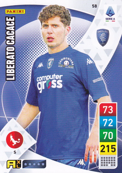 058 - Liberato Cacace - XL Adrenalyn 2022/23 calciatori Panini