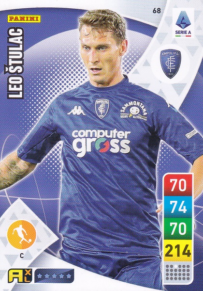 068 - Leo Stulac - XL Adrenalyn 2022/23 calciatori Panini