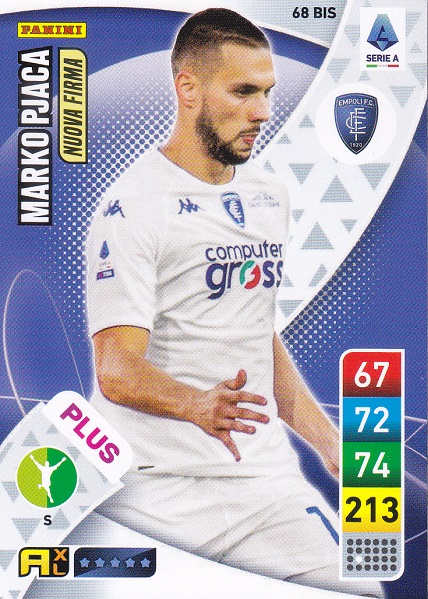 068 bis - Marko Pjaca - XL Adrenalyn 2022/23 calciatori Panini