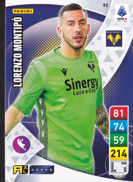 092 - Lorenzo Montip - XL Adrenalyn 2022/23 calciatori Panini