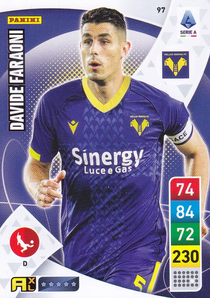 097 - Davide Faraoni - XL Adrenalyn 2022/23 calciatori Panini