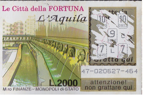 - L'AQUILA - lotto 47-464- (L-170)