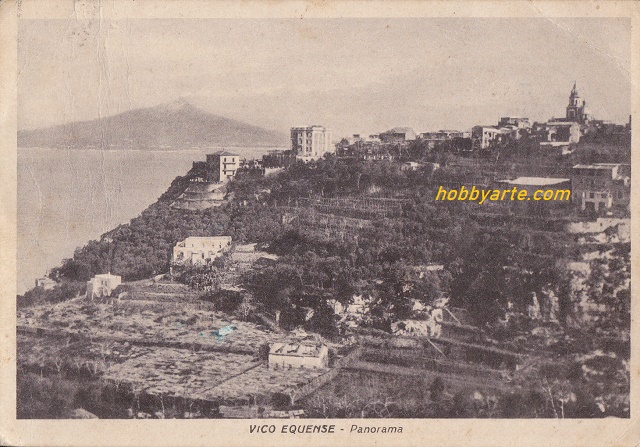 Vico Equense (ar-0042) Panorama - Viaggiata 1947