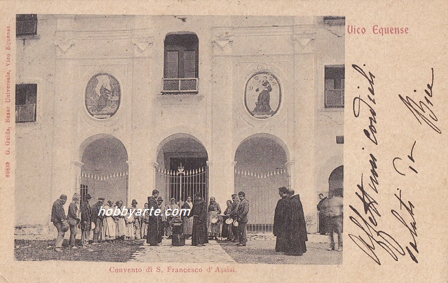 Vico Equense (ar-0053) Convento S. Francesco - Viaggiata 19.?