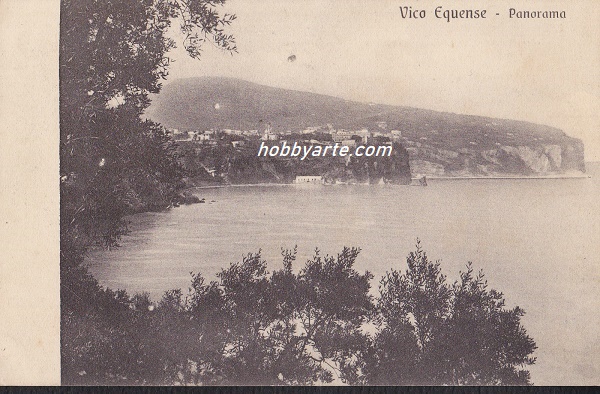 Vico Equense (ar-0071) Panorama - Viaggiata 1913