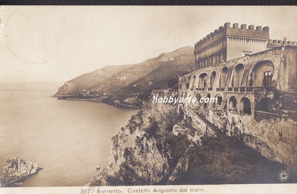 Vico Equense (ar-0111) Castello Giusso - Viaggiata 1926
