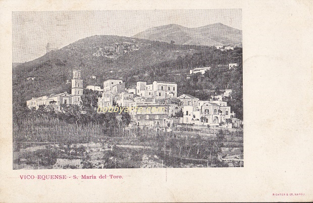 Vico Equense (ar-0130) S. Maria del Toro - Viaggiata 1907