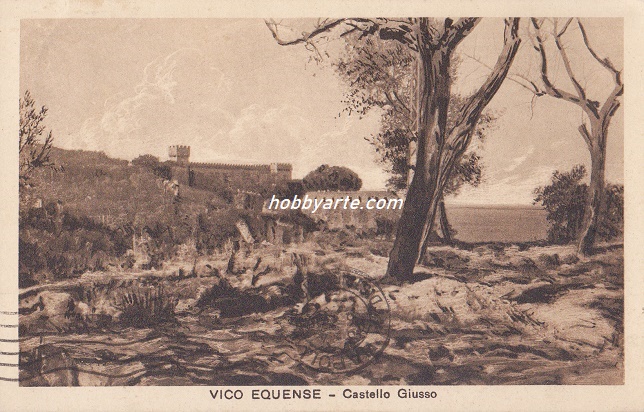 Vico Equense (ar-0213) Castello Giusso - Viaggiata 1934