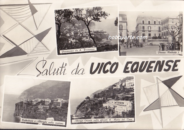 Vico Equense (ar-0215) Saluti - Viaggiata 1960