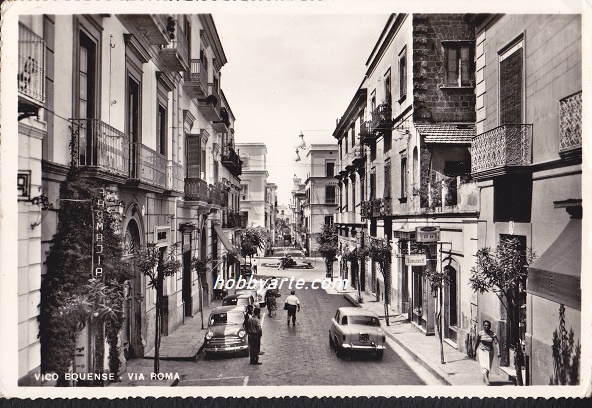 Vico Equense (ar-0233)  Via Roma - Viaggiata 1963