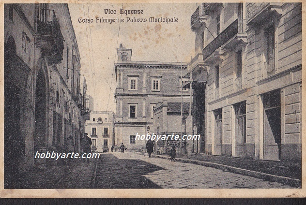 Vico Equense (ar-0254) Corso Filangieri - Viaggiata 1917