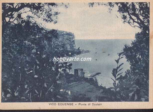 Seiano (ar-0373) Spiaggia e Punta di Scutari - Viaggiata 1940?