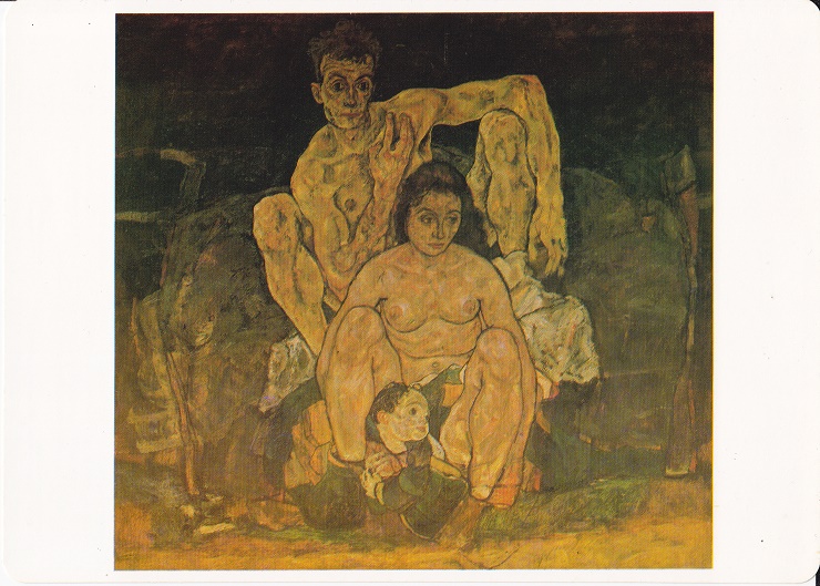 Schiele Egon - Famiglia