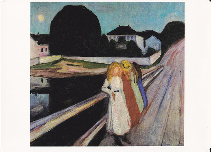 Munch Edvard - Quattro ragazze sul ponte