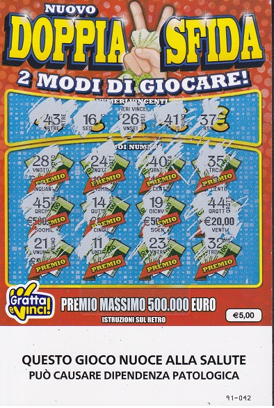 NUOVO Doppia Sfida - grattato