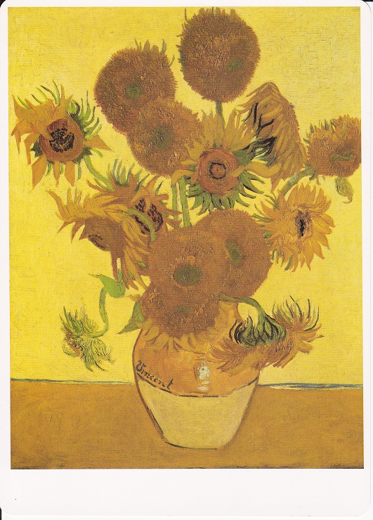 Van Gogh Vincent - Vaso con i girasoli