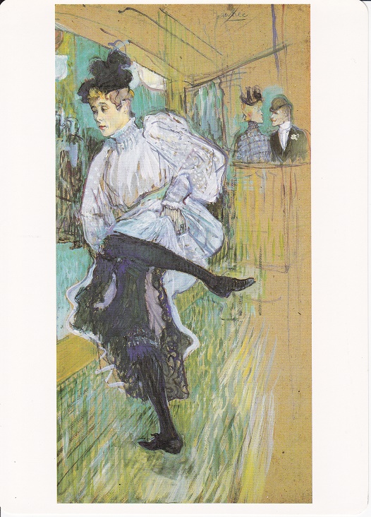 Toulouse Lautrec Henry de - Jane Avril danzante