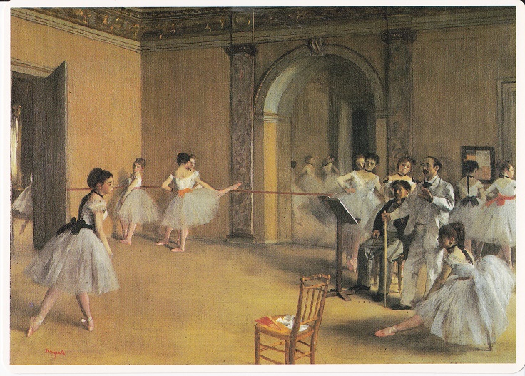 Degas Edgar - La scuola di ballo all'opera