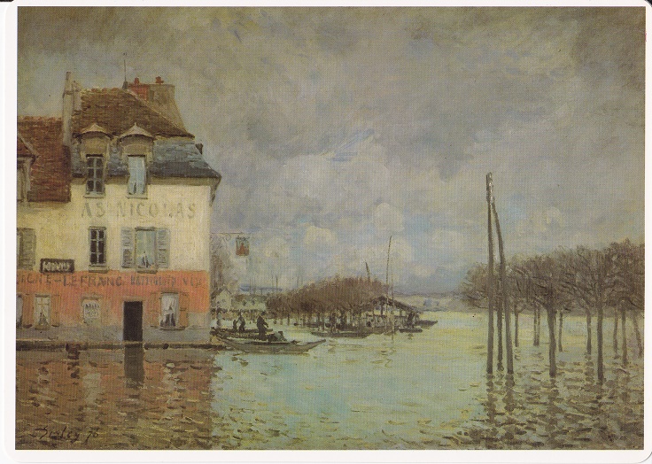 Sisley Alfred - Inondazione a Port-Marly