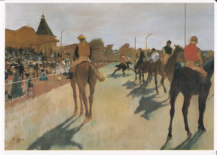 Degas Edgar - Fantini davanti alle tribune