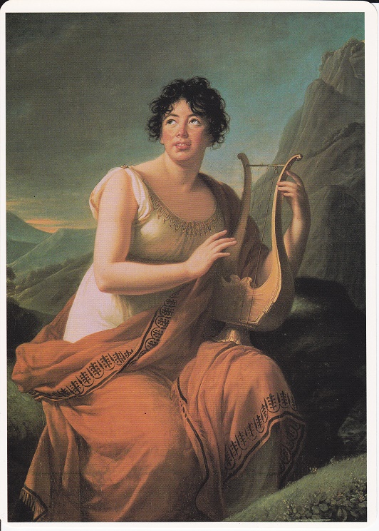 Vige Lebrun Elizabeth - Ritratto di madame De Stal