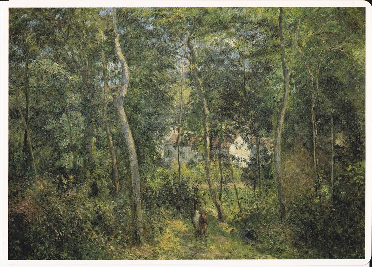 Pissarro Camille - Le fond de l'Hermitage, Pontoise