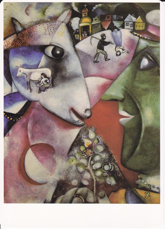Chagall Marc - Io e il mio villaggio