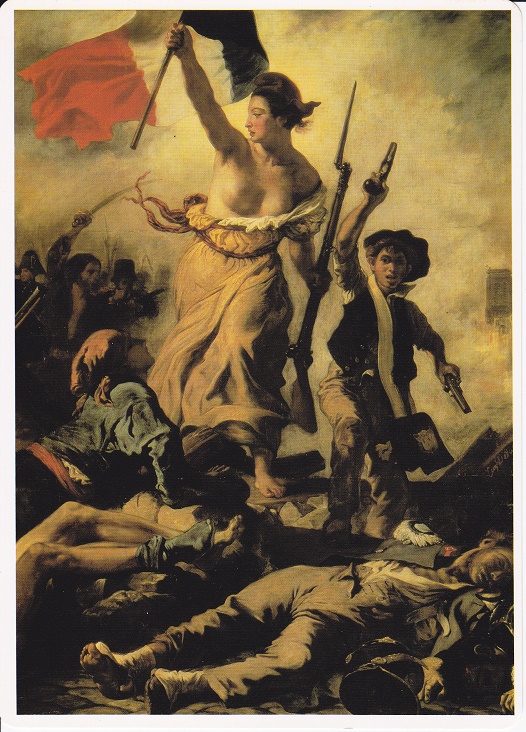 Delacroix Eugne - La Libert che guida il popolo