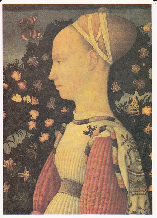 Pisanello - Ritratto di principessa Estense