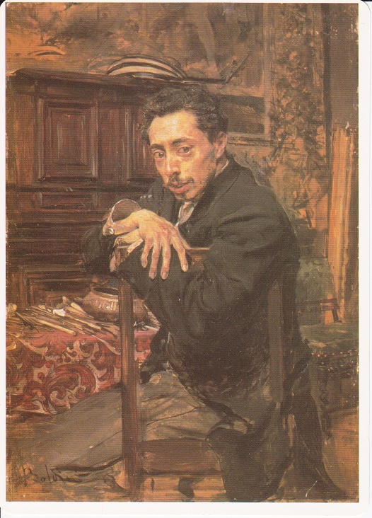 Boldini Giovanni - Ritratto del pittore Joaquin Aruajo