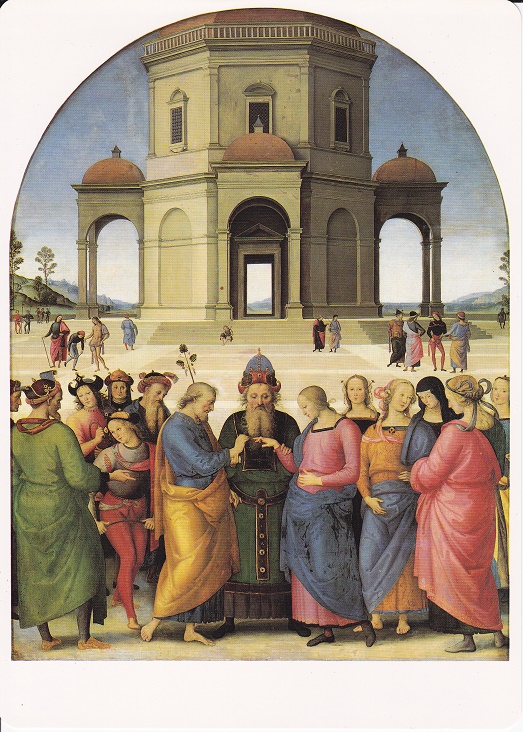 Perugino Pietro - Sposalizio della Vergine