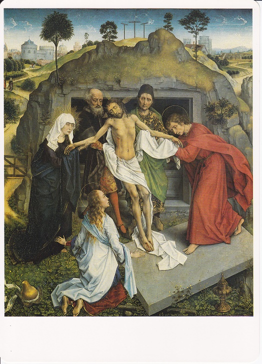 Van Der Weyden Rogier - Compianto su Cristo morto