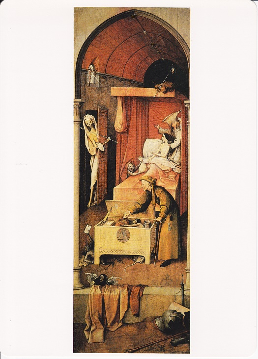 Bosch Hieronymus - La morte dell'avaro